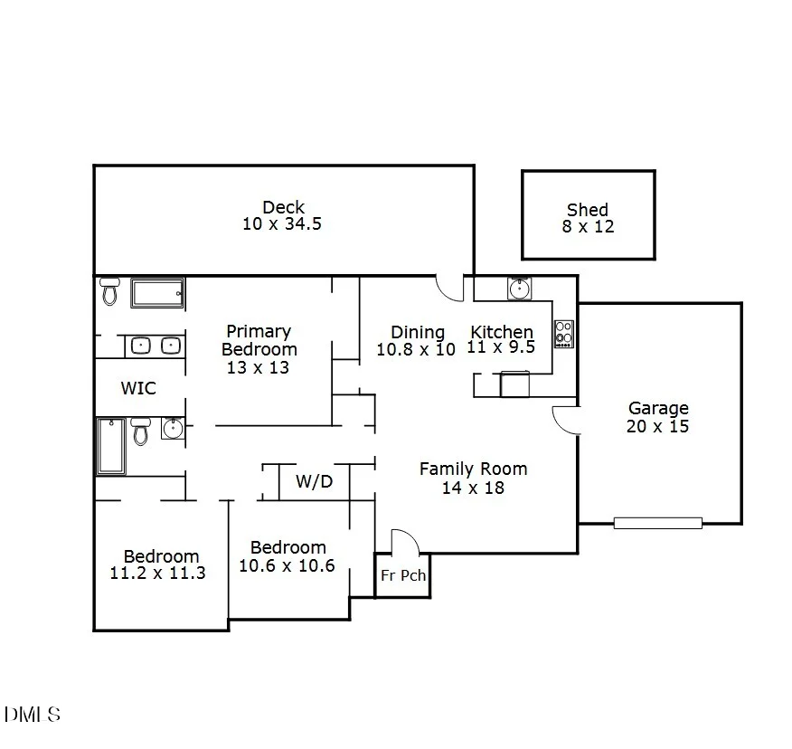Unit for sale at 719 St Catherines Drive, Wake Forest, NC 27587