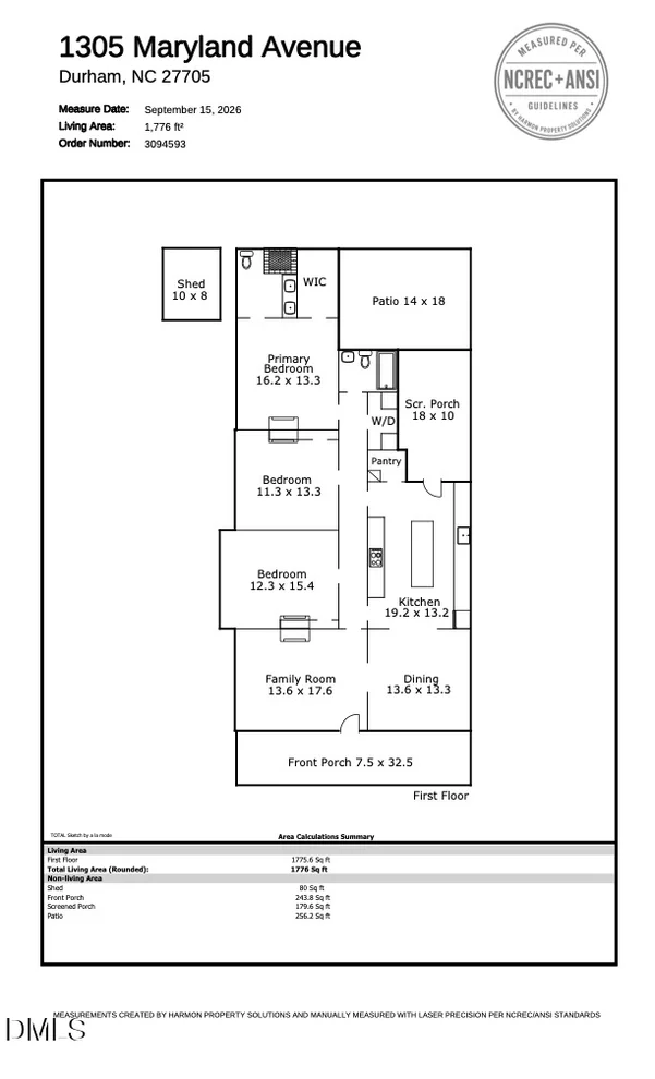Unit for sale at 1305 Maryland Avenue, Durham, NC 27705