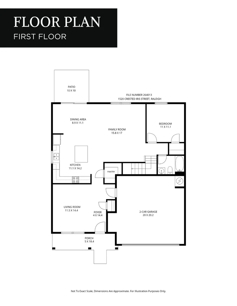 Unit for sale at 1520 Crested Iris Street, Raleigh, NC 27604