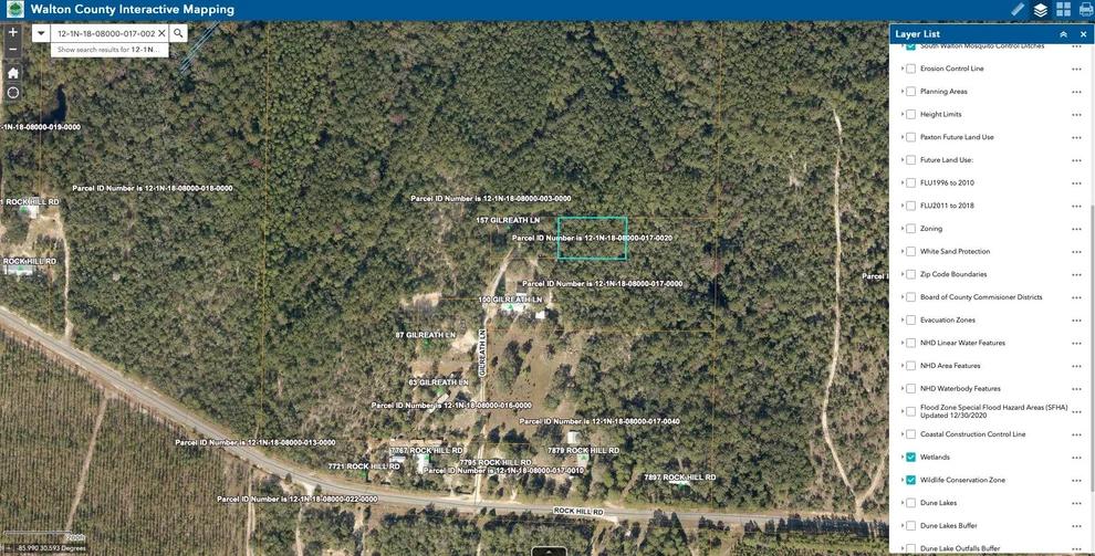 Unit for sale at Lot X Gilreath Lane, Ponce De Leon, FL 32455