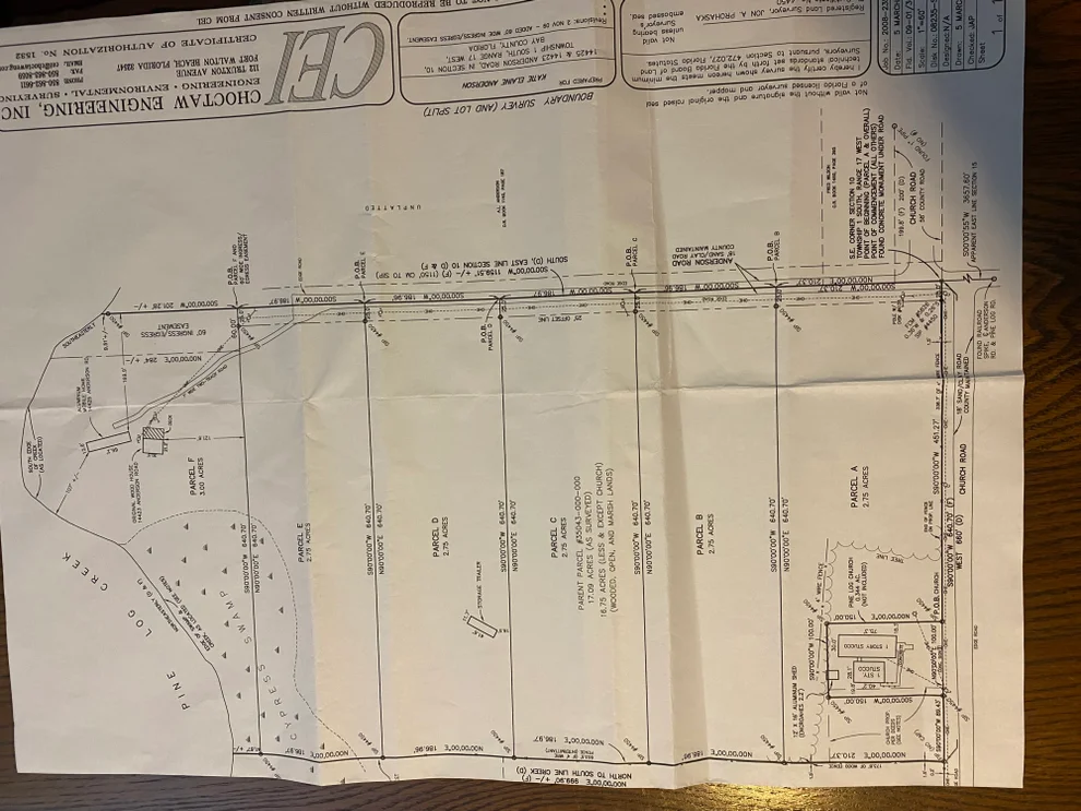 Unit for sale at Lot B Anderson Road, Ebro, FL 32437