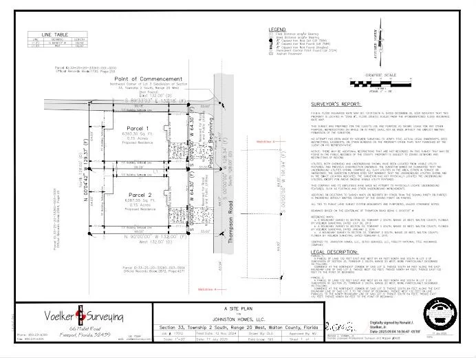 Unit for sale at XXA Thompson Rd, Santa Rosa Beach, FL 32459