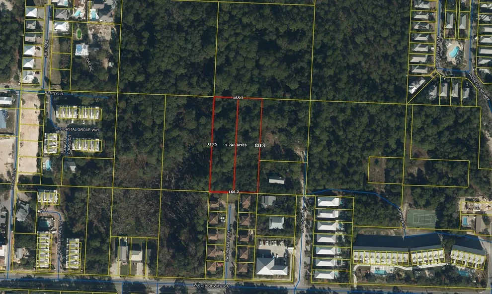 Unit for sale at 1.24 Acres Las Palmas Way, Santa Rosa Beach, FL 32459