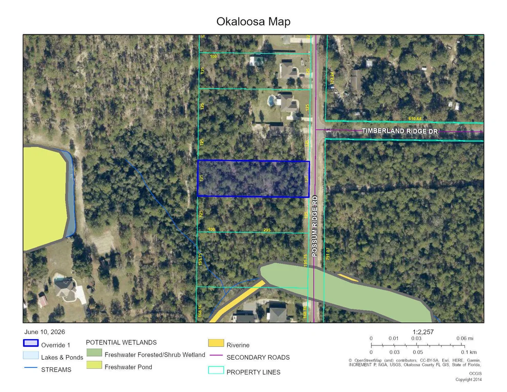 Unit for sale at 1.12 Acres Possum Ridge Road, Crestview, FL 32539