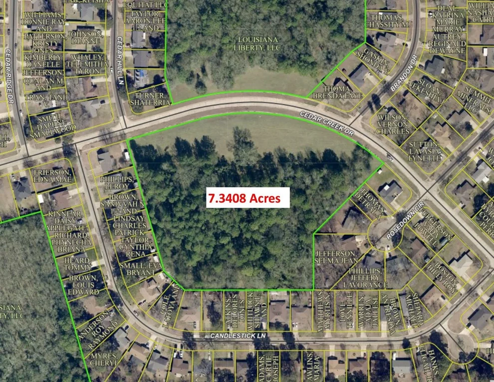 Unit for sale at 0 Cedar Creek Drive, Shreveport, LA 71118
