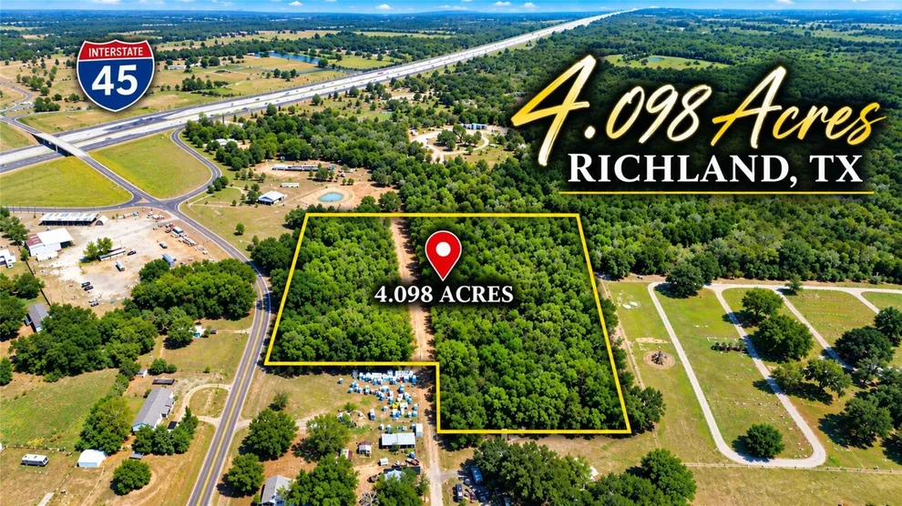Unit for sale at 4.098 Acres Main St, Richland, TX 76681