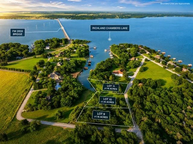Unit for sale at LOT 9,10,11 3.9 ACRES STARCREST ESTATES, Corsicana, TX 75109