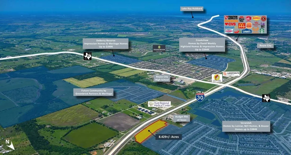 Unit for sale at 0 Interstate 30, Royse City, TX 75189