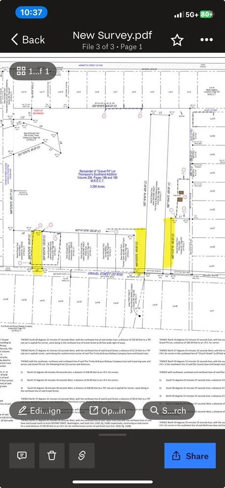 Unit for sale at TBD Gravel Street, Waxahachie, TX 75165