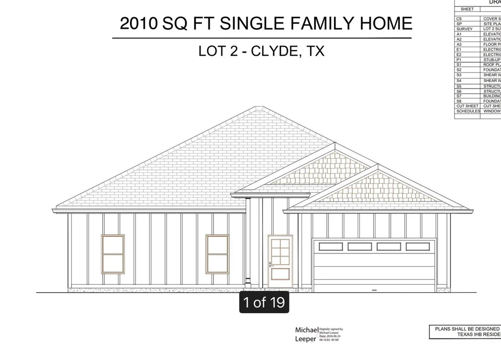 Unit for sale at 104 Shallow Water Court, Clyde, TX 79510