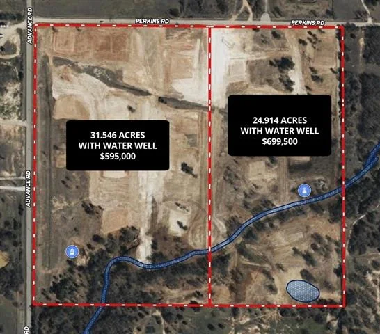 Unit for sale at Lot 5 Advance, Poolville, TX 76487