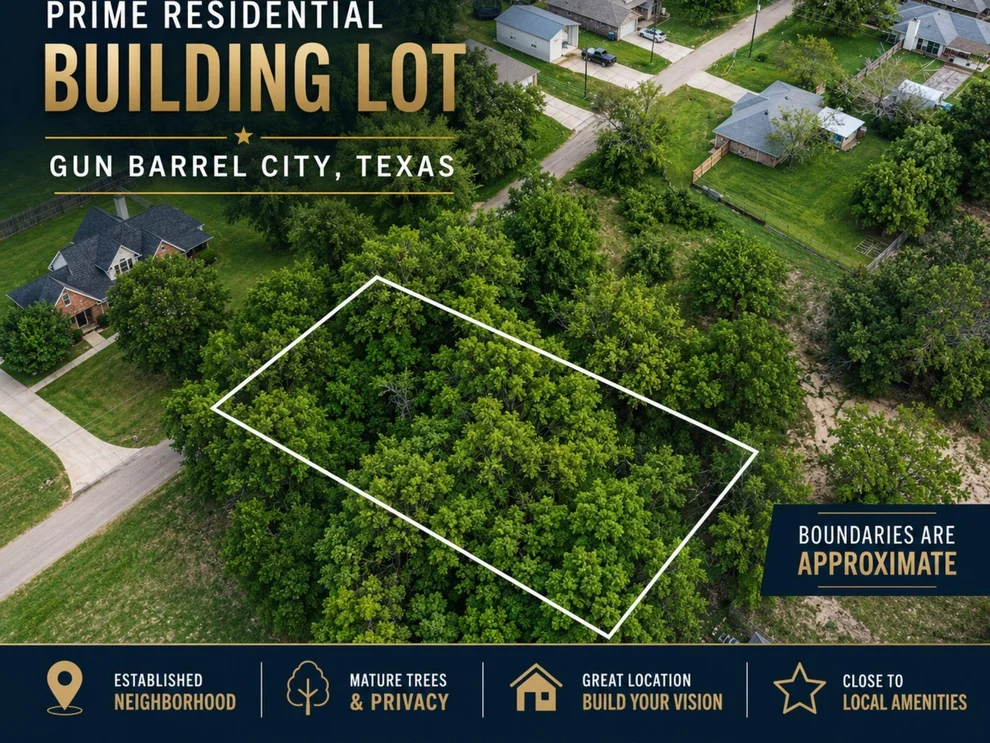 Unit for sale at 0.154 Acres Schooner Road, Gun Barrel City, TX 75156