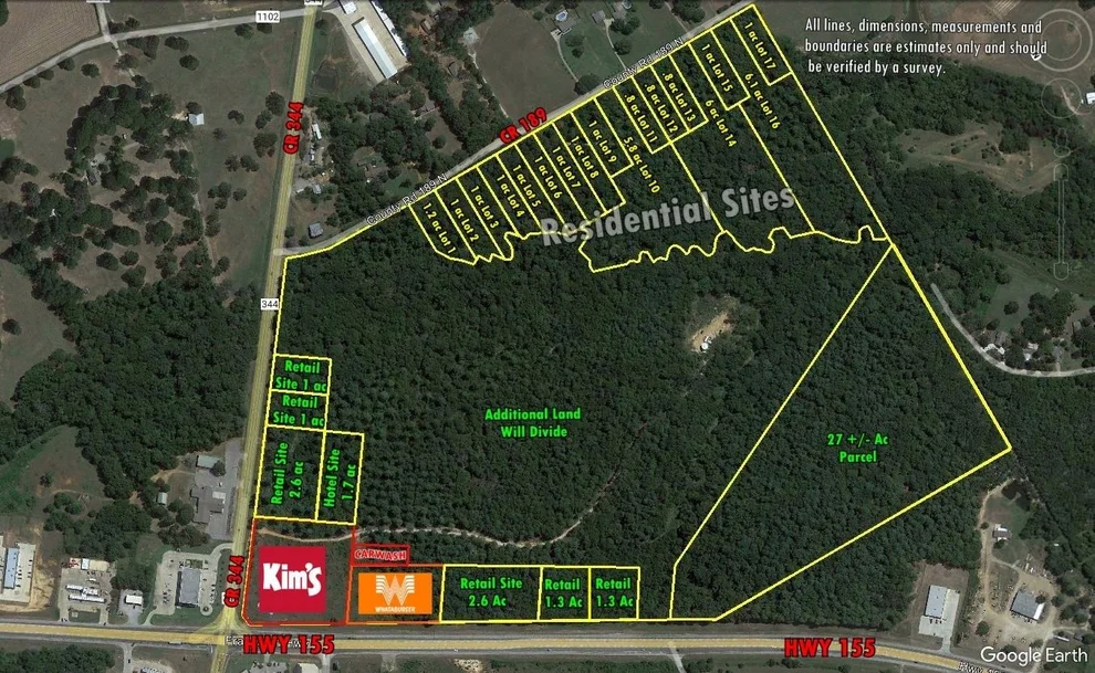 Unit for sale at Lot 11 CR 189 S, Flint, TX 75762