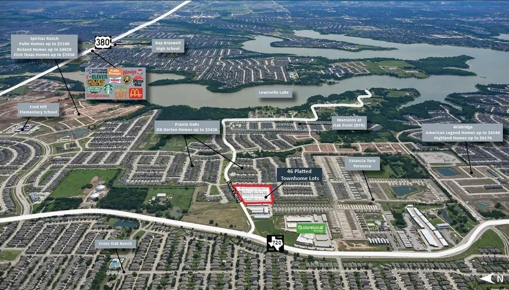 Unit for sale at 201 Lloyd's Road, Little Elm, TX 75068