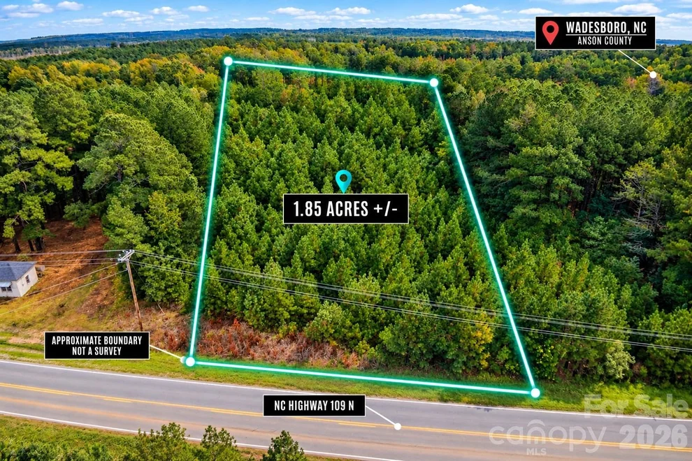 Unit for sale at 00 NC 109 Highway N, Wadesboro, NC 28170