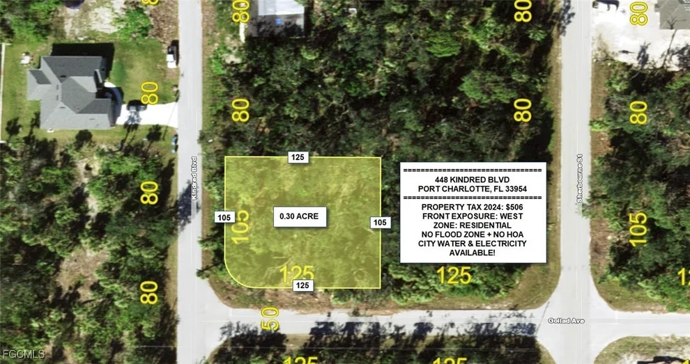 Unit for sale at 448 Kindred Boulevard, Port Charlotte, FL 33954