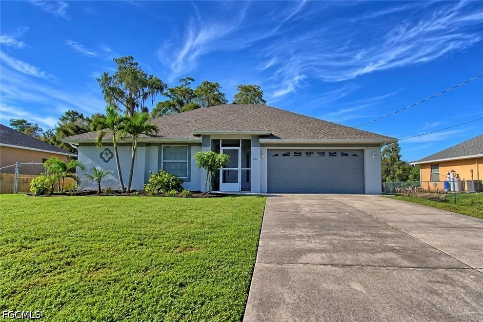 Unit for sale at 424 La Perouse Street, Lehigh Acres, FL 33974