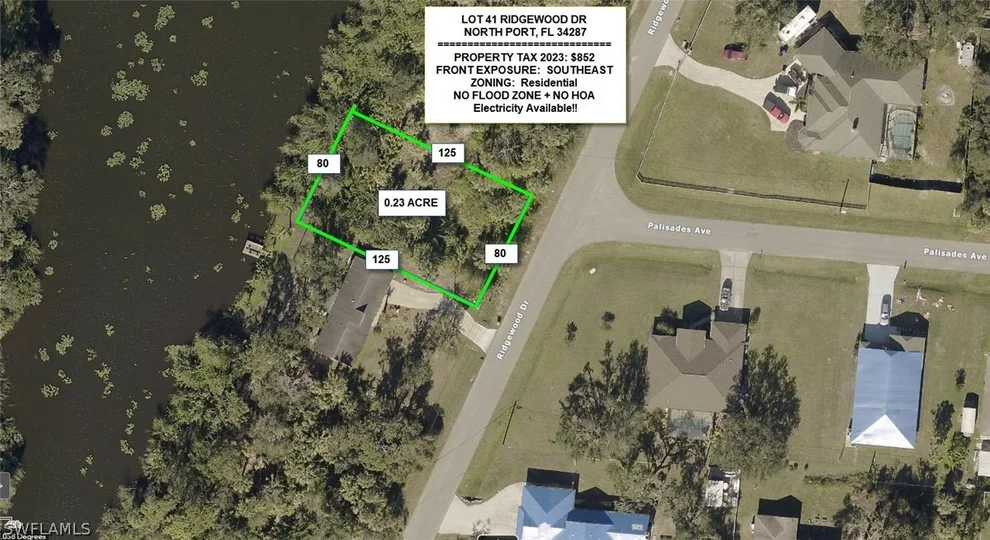 Unit for sale at Ridgewood lot #41 Drive, North Port, FL 34287