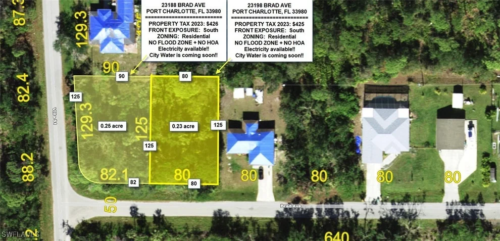 Unit for sale at 23198 Brad Avenue, Port Charlotte, FL 33980