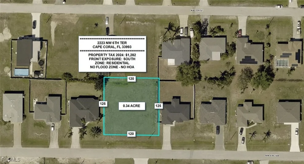 Unit for sale at 2223 NW 6th Terrace, Cape Coral, FL 33993