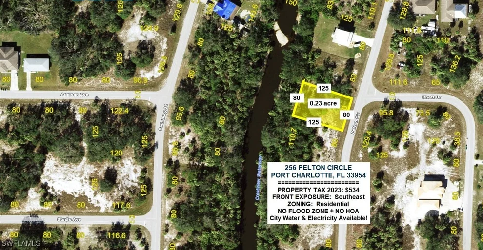 Unit for sale at 256 Pelton Circle, Port Charlotte, FL 33954