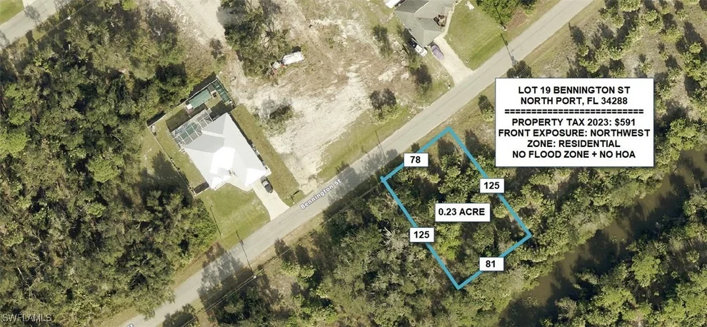 Unit for sale at Lot 19 BENNINGTON Street, North Port, FL 34288