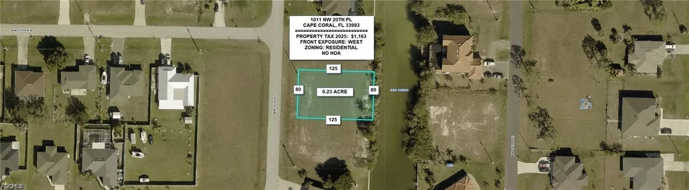 Unit for sale at 1011 NW 20th Place, Cape Coral, FL 33993