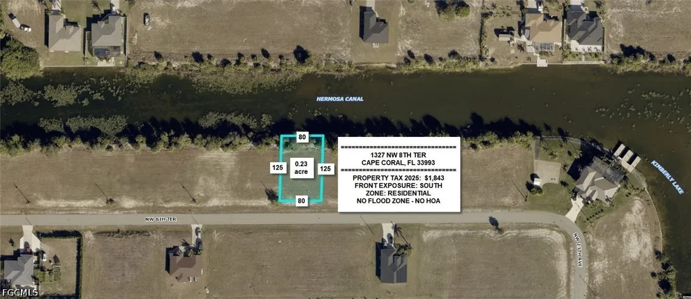 Unit for sale at 1327 NW 8th Terrace, Cape Coral, FL 33993