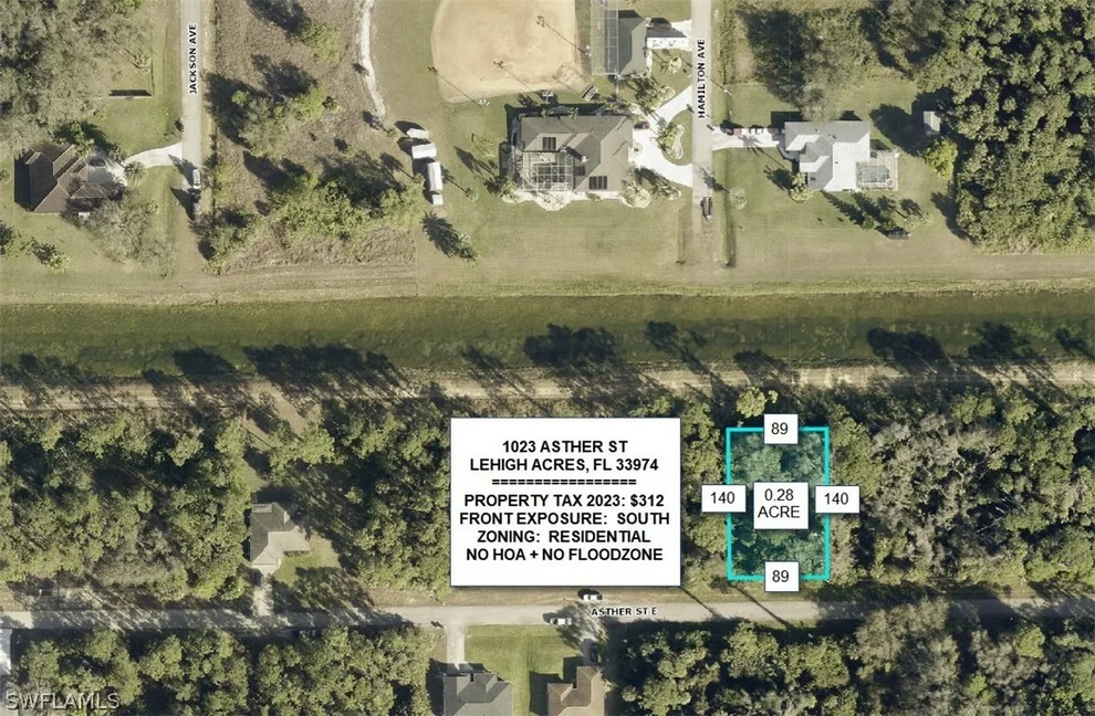 Unit for sale at 1023 Asther Street E, Lehigh Acres, FL 33974