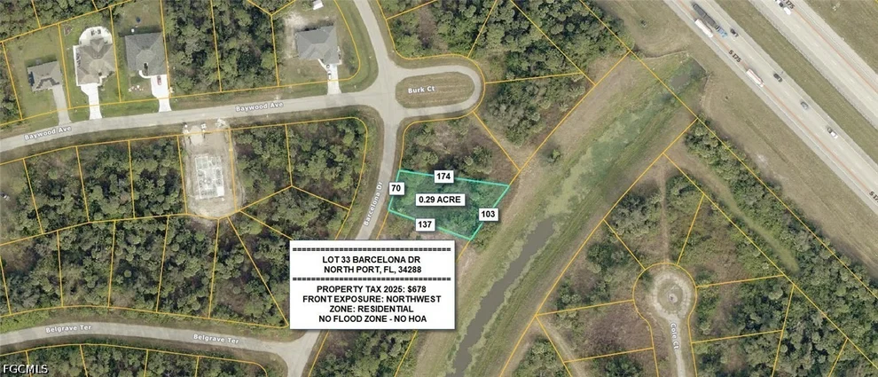 Unit for sale at Lot 33 Barcelona Drive, North Port, FL 34288