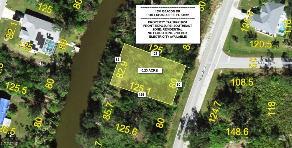 Unit for sale at 1031 Beacon Drive, Port Charlotte, FL 33952