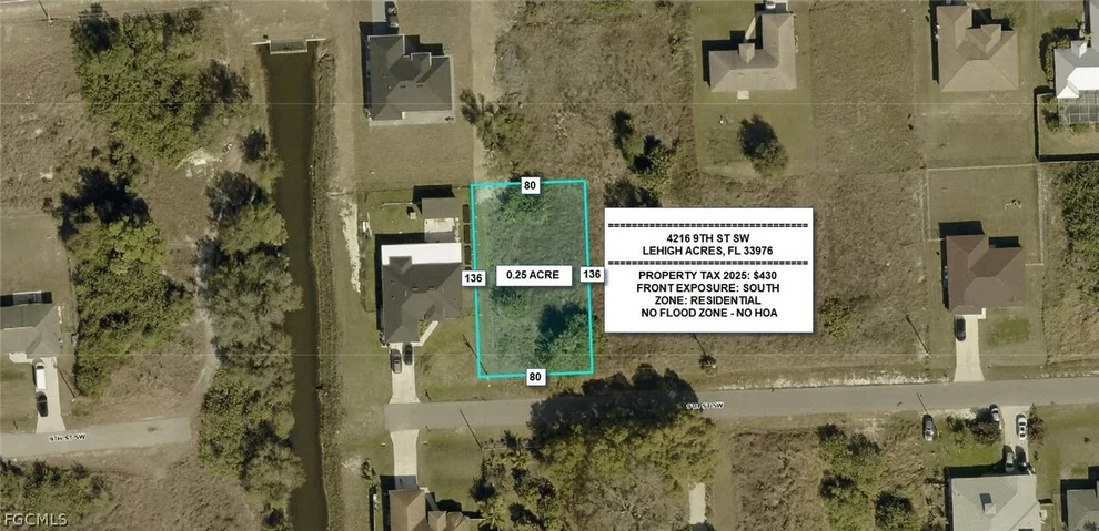 Unit for sale at 4216 9th Street SW, Lehigh Acres, FL 33976