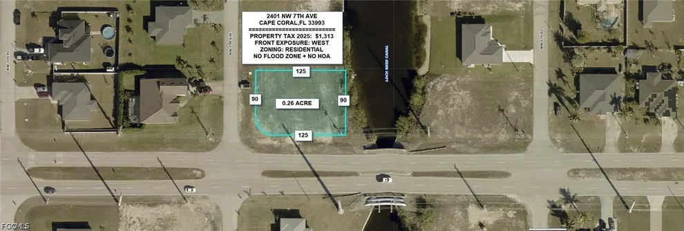 Unit for sale at 2401 NW 7th Avenue, Cape Coral, FL 33993
