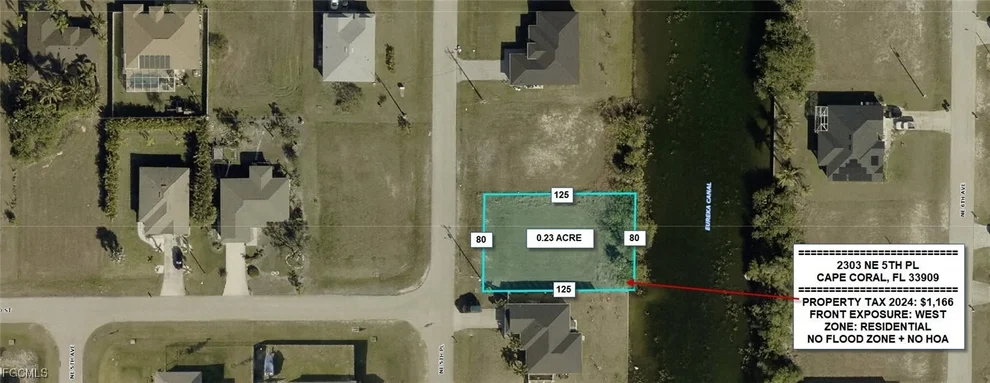 Unit for sale at 2303 NE 5th Place, Cape Coral, FL 33909