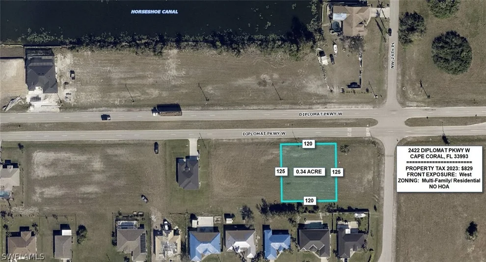 Unit for sale at 2422 Diplomat Parkway W, Cape Coral, FL 33993