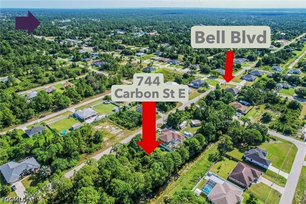 Unit for sale at 744 Carbon Street E, Lehigh Acres, FL 33974
