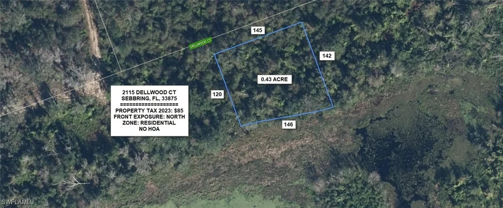 Unit for sale at 2115 Dellwood Court, Sebring, FL 33875