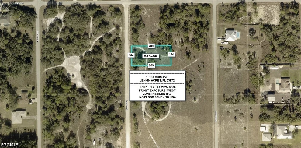 Unit for sale at 1818 Louis Avenue, Lehigh Acres, FL 33972
