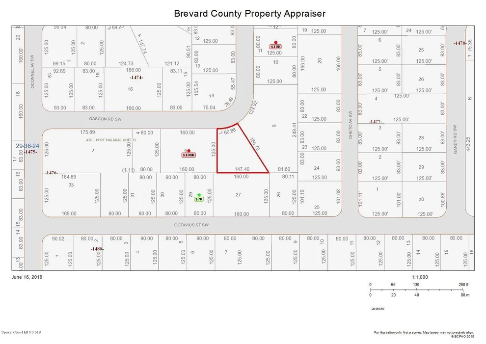 Unit for sale at 2207 Gascon Road SW, Palm Bay, FL 32908