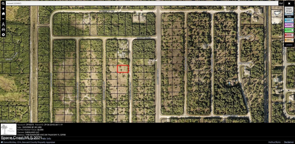 Unit for sale at 1930 Basinger Avenue SW, Palm Bay, FL 32908
