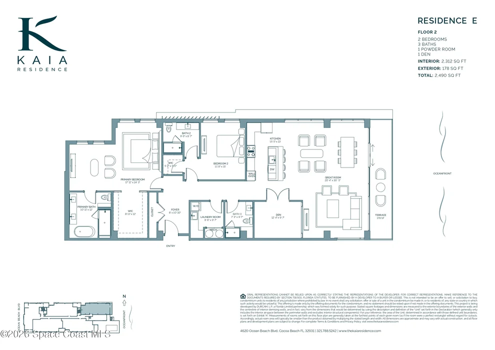 Unit for sale at 4620 Ocean Beach Boulevard, Cocoa Beach, FL 32931