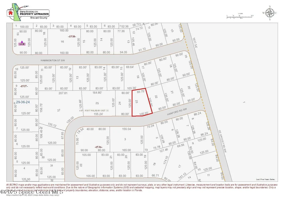 Unit for sale at 323 Hanford Road SW, Palm Bay, FL 32908
