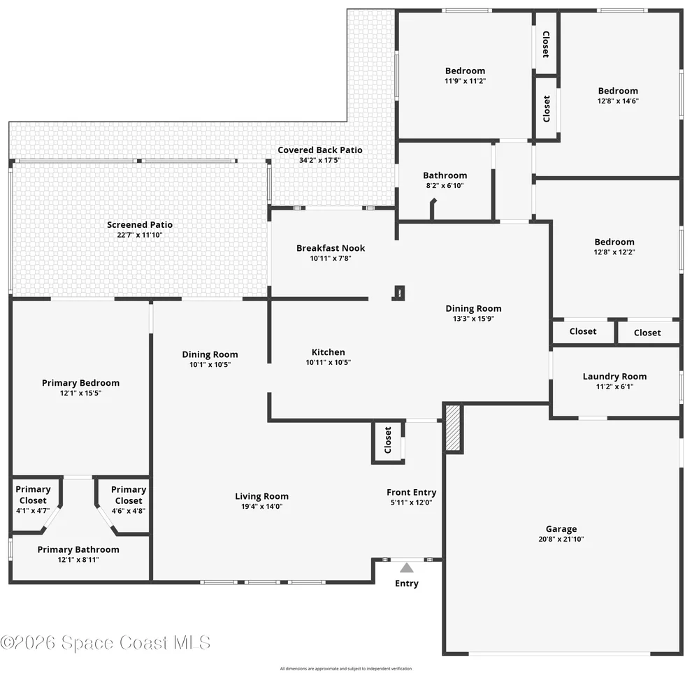Unit for sale at 670 Verbenia Drive, Satellite Beach, FL 32937