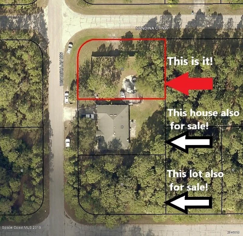 Unit for sale at 000 Wisteria Avenue NW, Palm Bay, FL 32907