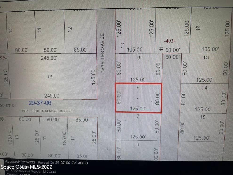 Unit for sale at 521 Caballero Avenue SE, Palm Bay, FL 32909