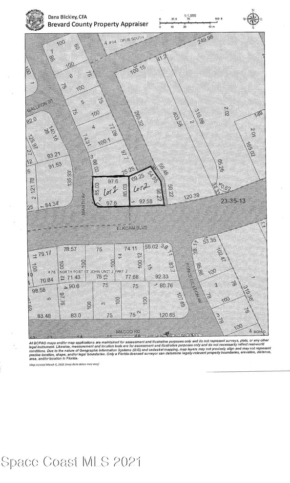 Unit for sale at 0 Elkcam Boulevard, Cocoa, FL 32927