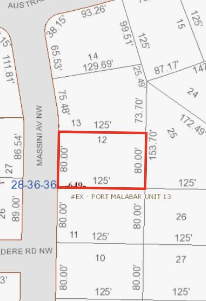Unit for sale at 183 Massini Avenue NW, Palm Bay, FL 32907