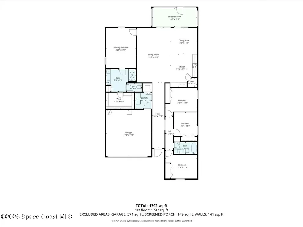Unit for sale at 732 Veridian Circle NW, Palm Bay, FL 32907