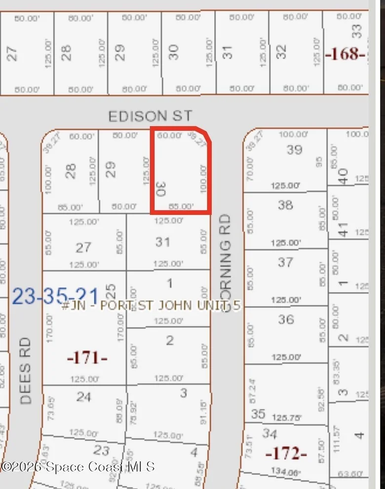 Unit for sale at 6155 Edison Street, Cocoa, FL 32927