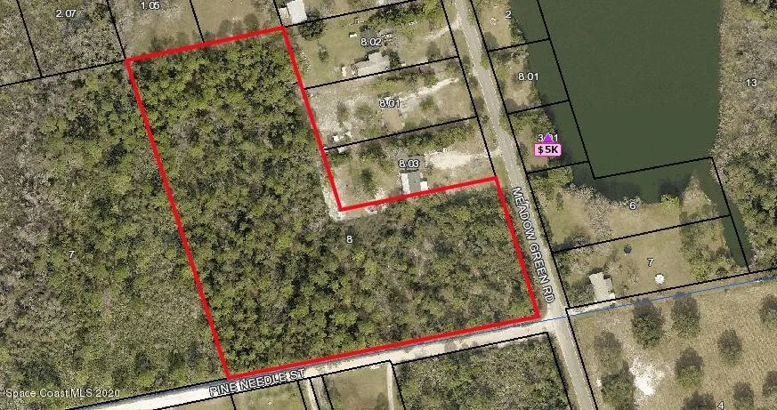 Unit for sale at Corner Of Meadow Green Rd And Needle St, Mims, FL 32754
